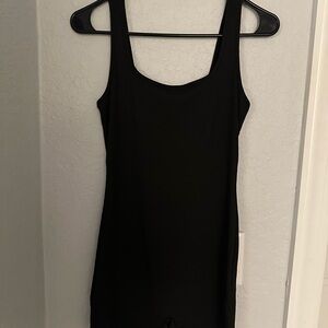 Black Sleeveless Bodysuit